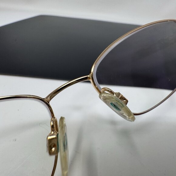 Tura R574 Gold /ivory 52-16-140 Women’s Eyeglass FRAMES ONLY - Picture 5 of 11